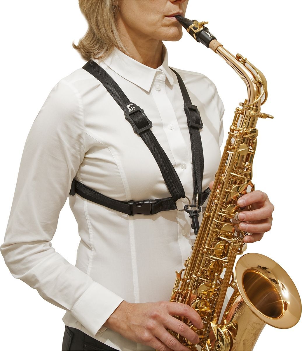 3700031224105 - S41SH Tragegurt für Saxophon Lady Size ML - Gurtsystem zur Nackenentlastung
